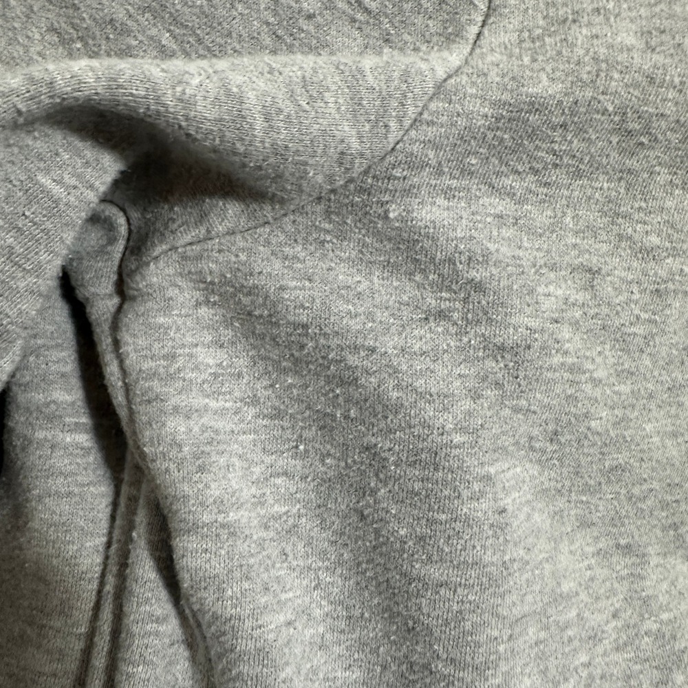 The North Face Heather Gray Full Zip Hoodie Asymmetrical Womens Size Large - Picture 11 of 13